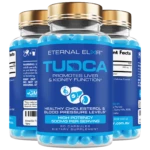 TUDCA 500mg capsules supporting liver health and digestion