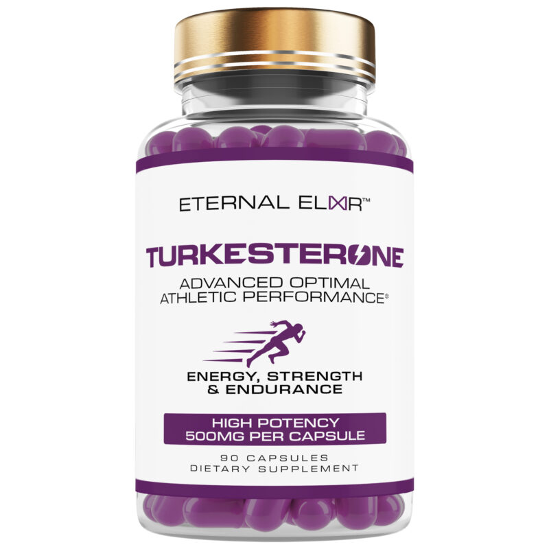 Turkesterone 500mg capsules bottle