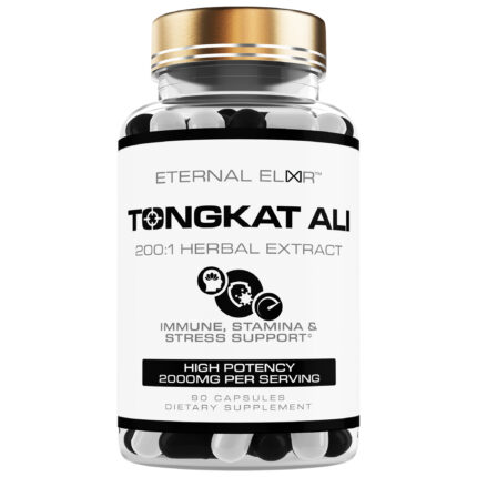 Tongkat Ali 200:1 Extract 2000mg | Immune, Stamina & Stress Support