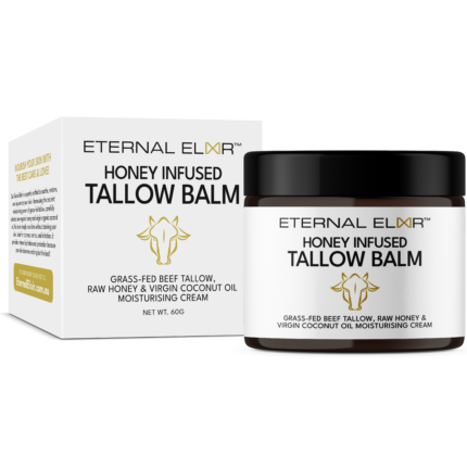 Tallow and Honey Balm for healthy skin