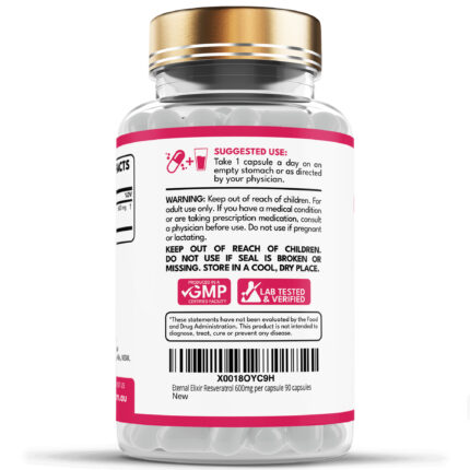Resveratrol 600mg capsules
