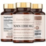 Eternal Elixir NMN 1200mg bottle front and side views