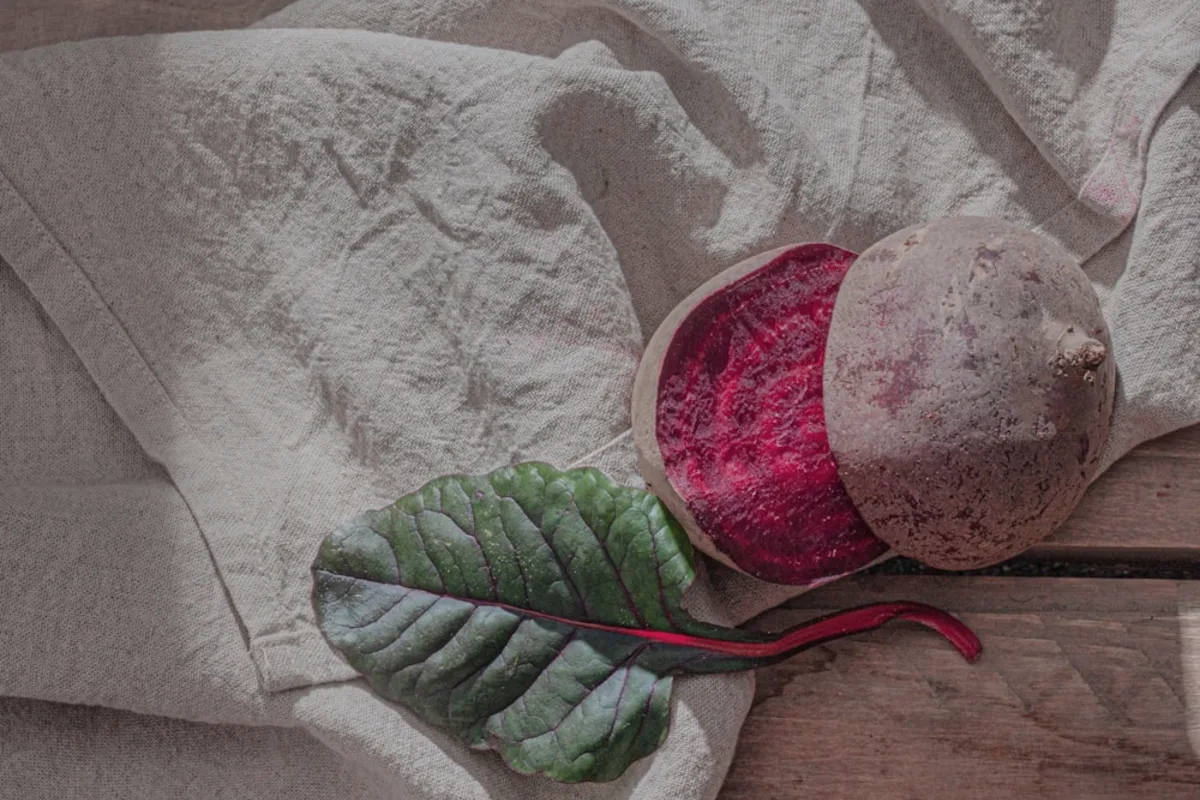 Beetroot still life representing TMG betaine
